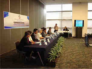 Conférence Dr Ilari au Sénat de Mexique : dispensaires marins